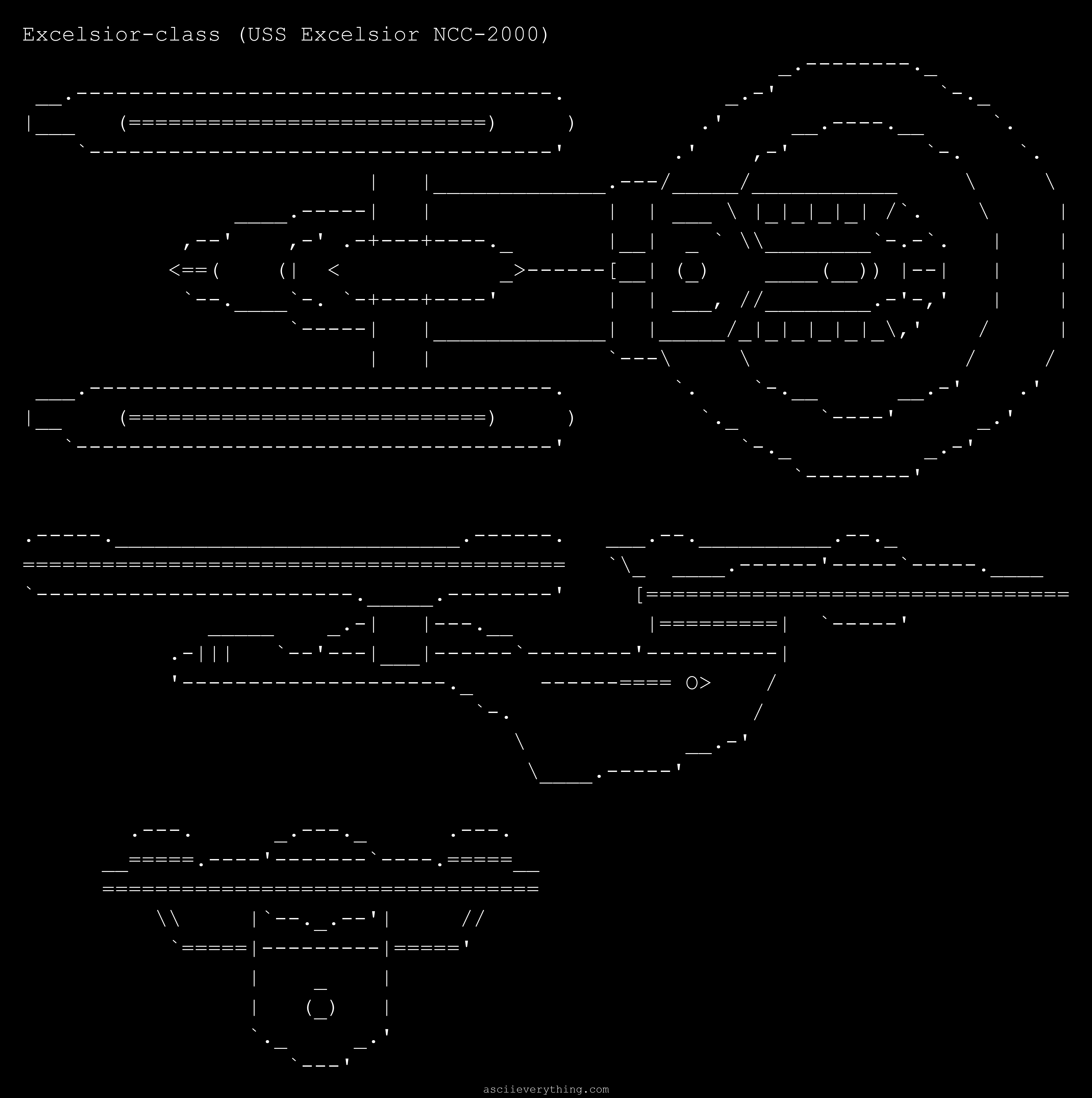 startrek - ASCII Art