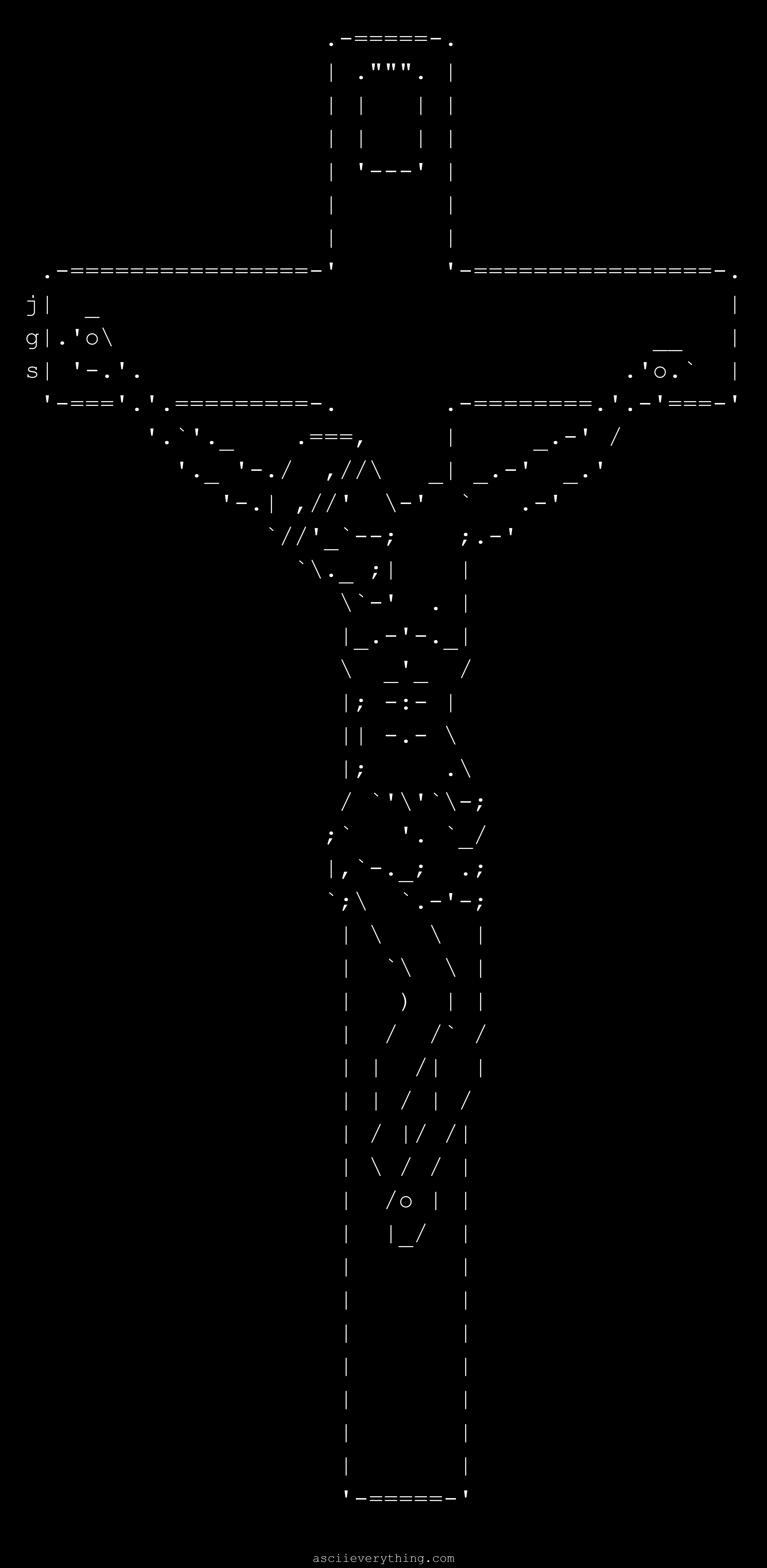 Joan Stark - ASCII Art