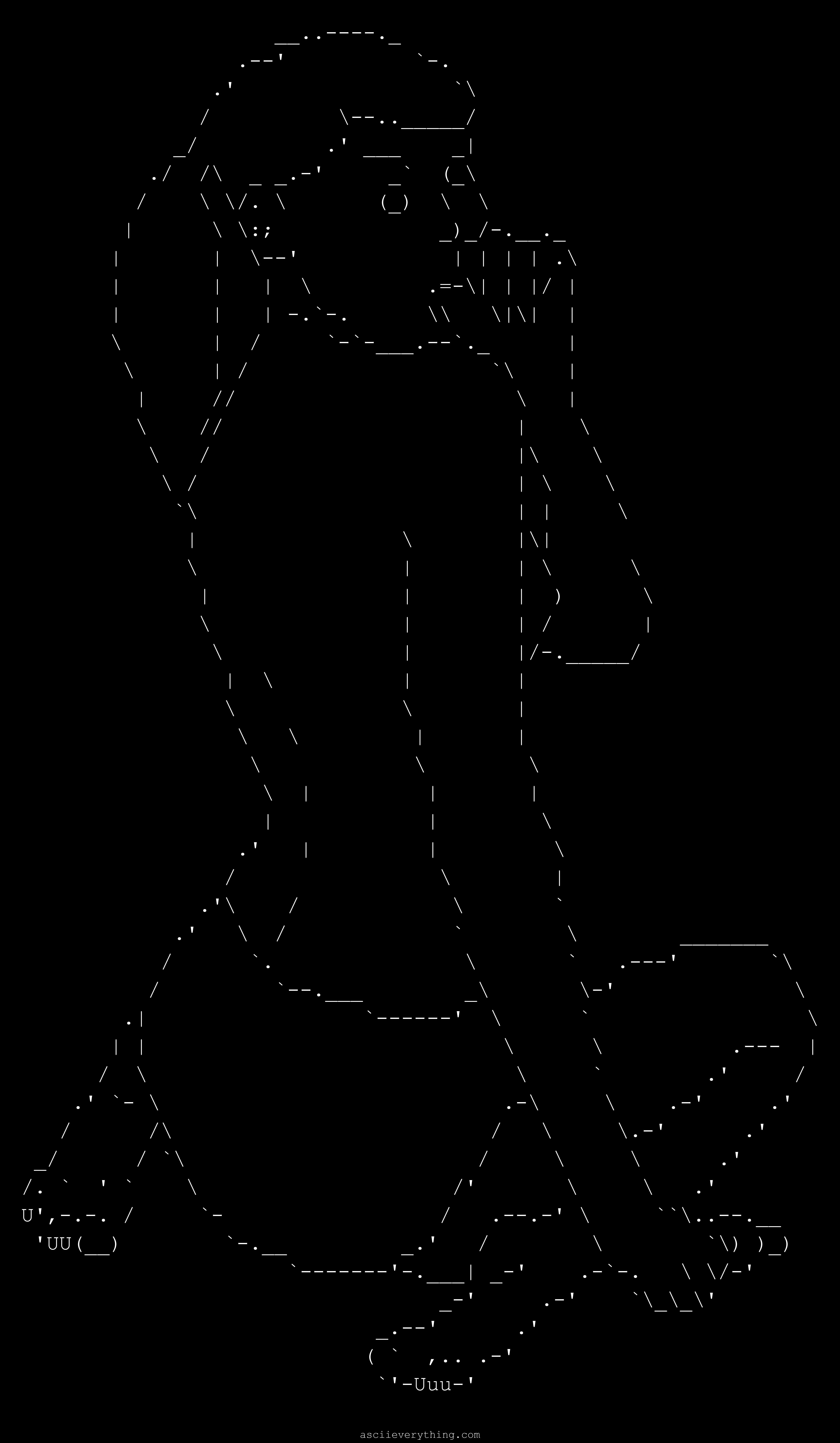 Baby girl - ASCII Art