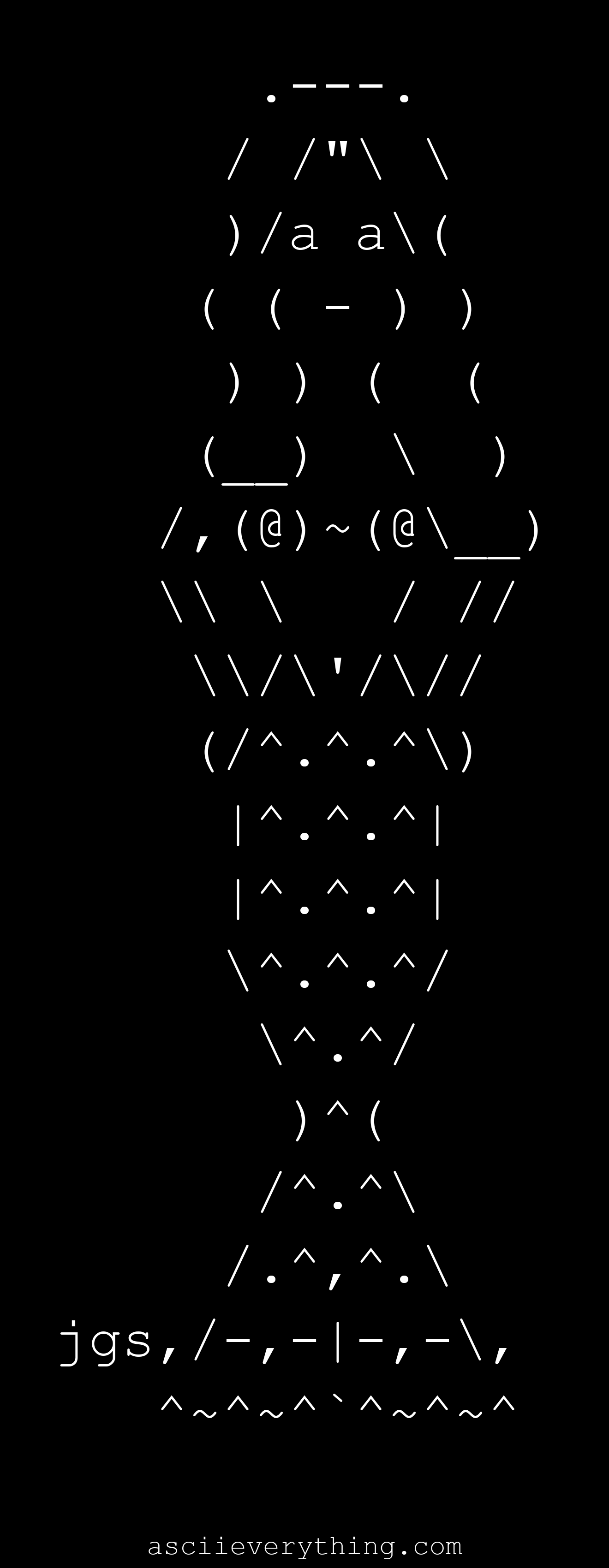 Joan G. Stark - ASCII Art