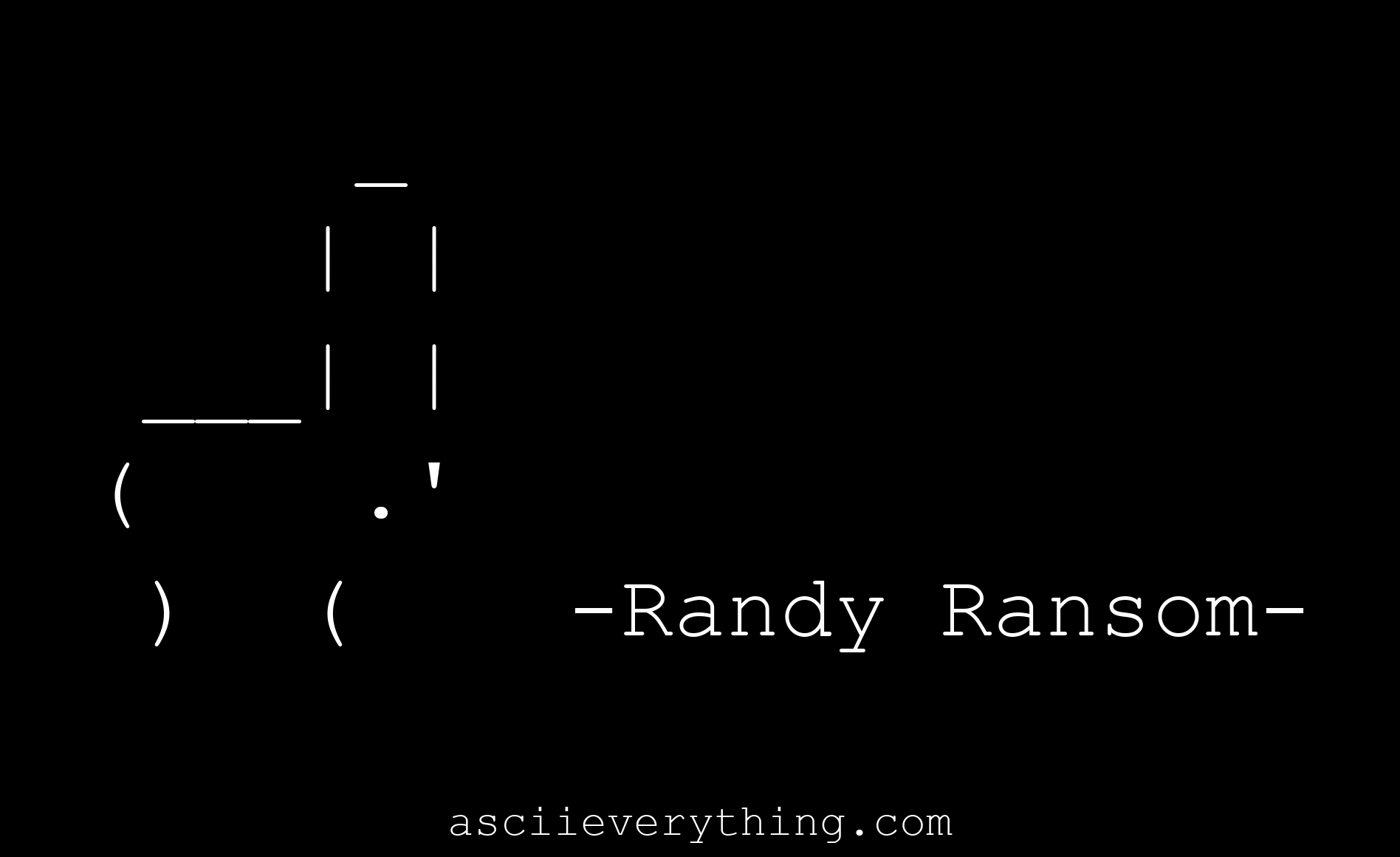 toilets - ASCII Art
