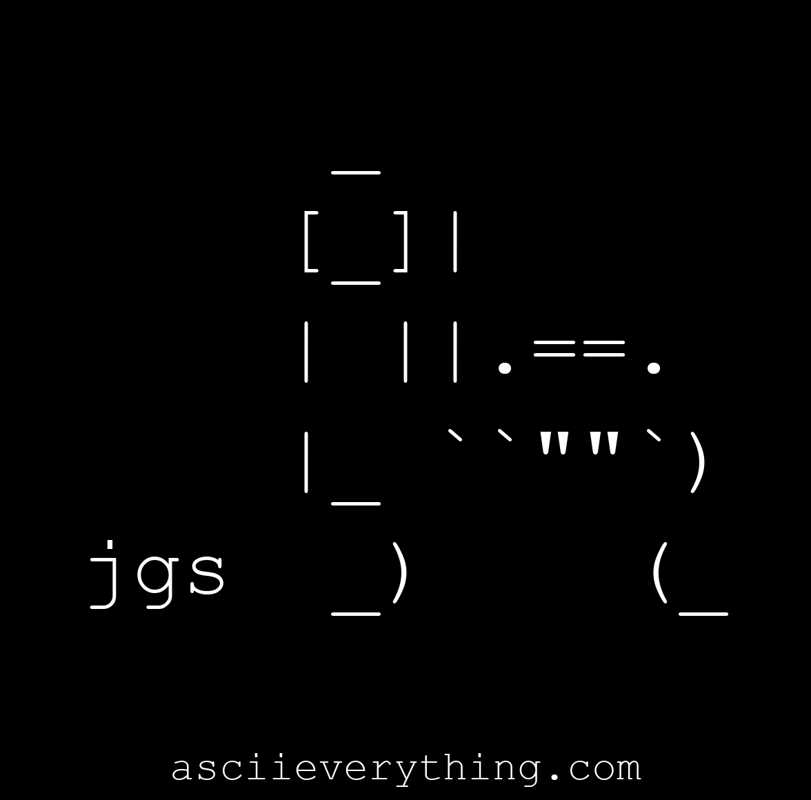 Joan G. Stark - ASCII Art