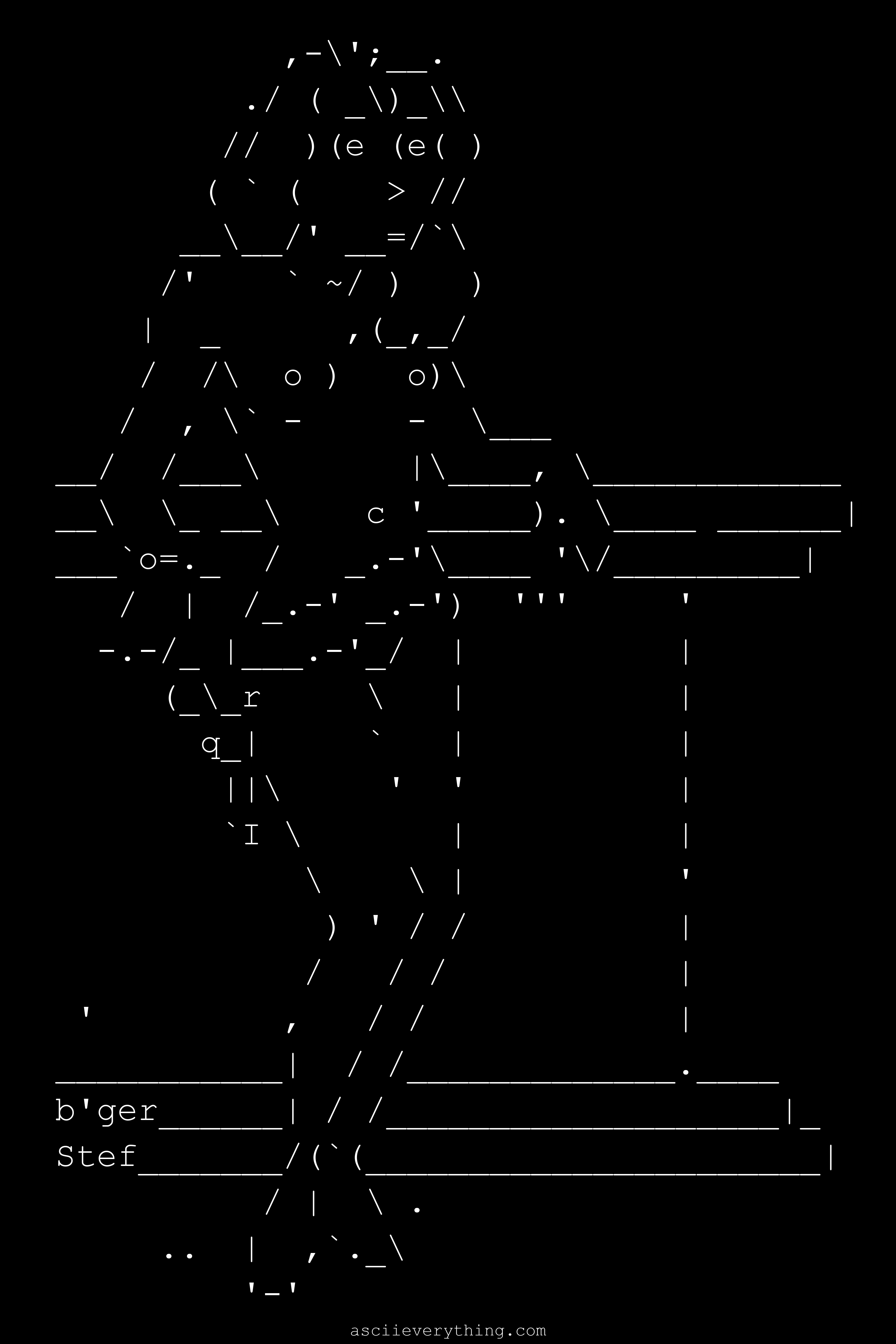 xxx - ASCII Art